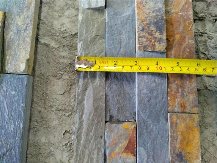 Z cladding rusty slate size 2