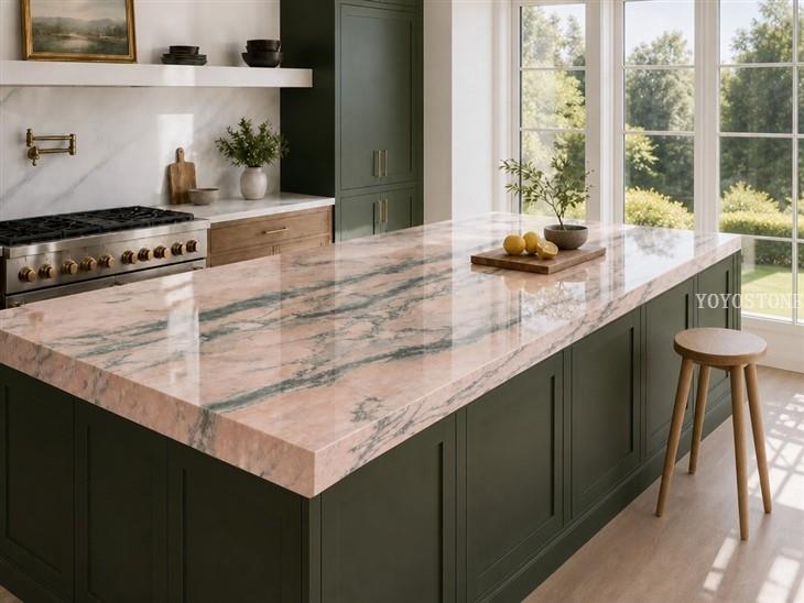 01_luxury-kitchen-island-pink-marble-clean